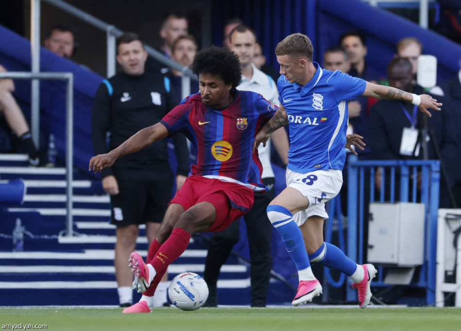 أمام برمنجهام.. حمزة يسجل وبرشلونة يخسر