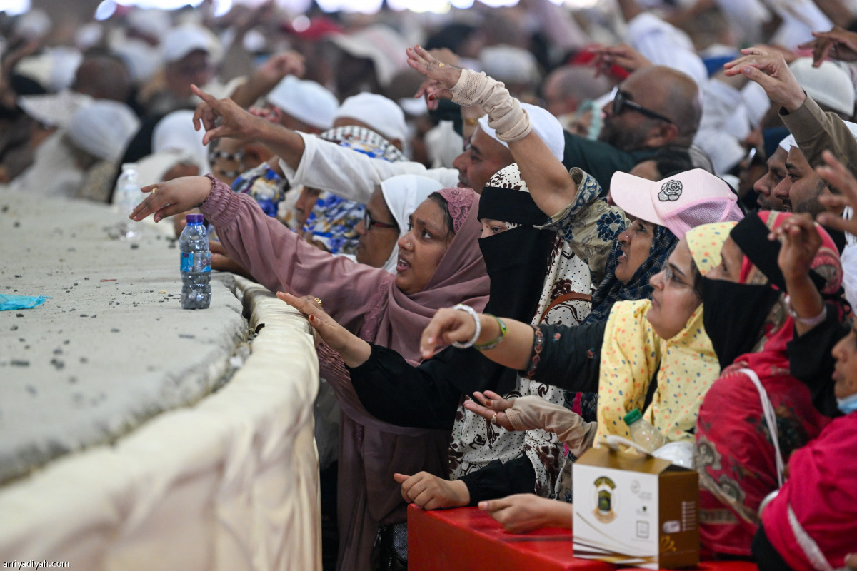 رمي الجمرات