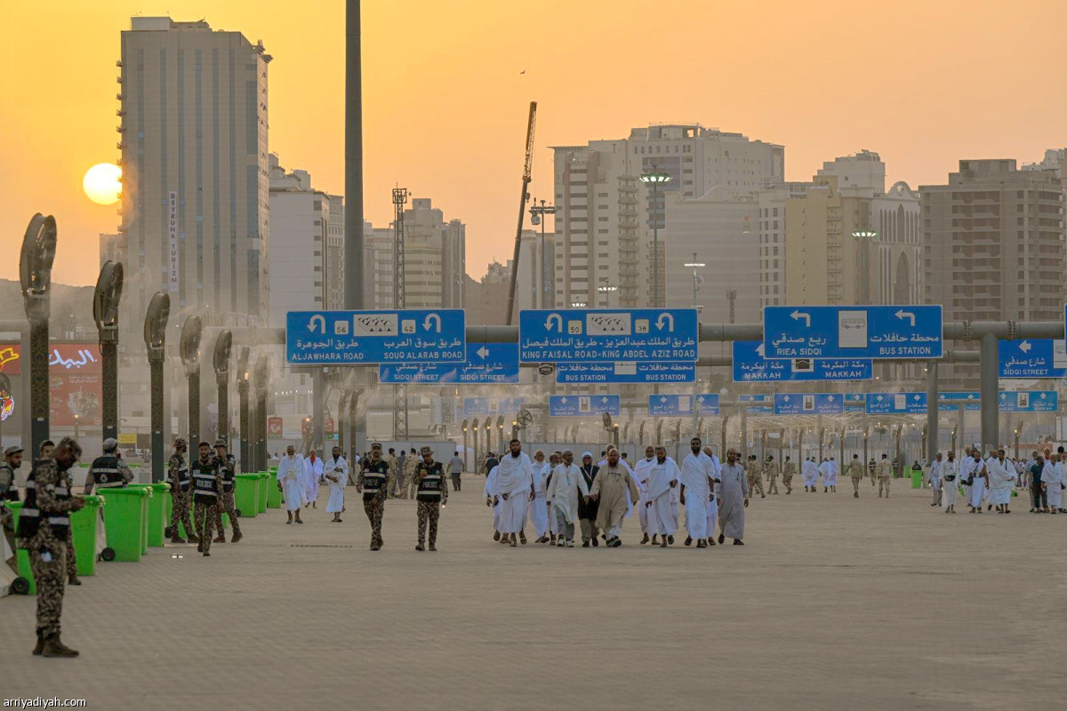 الحجاج في منى