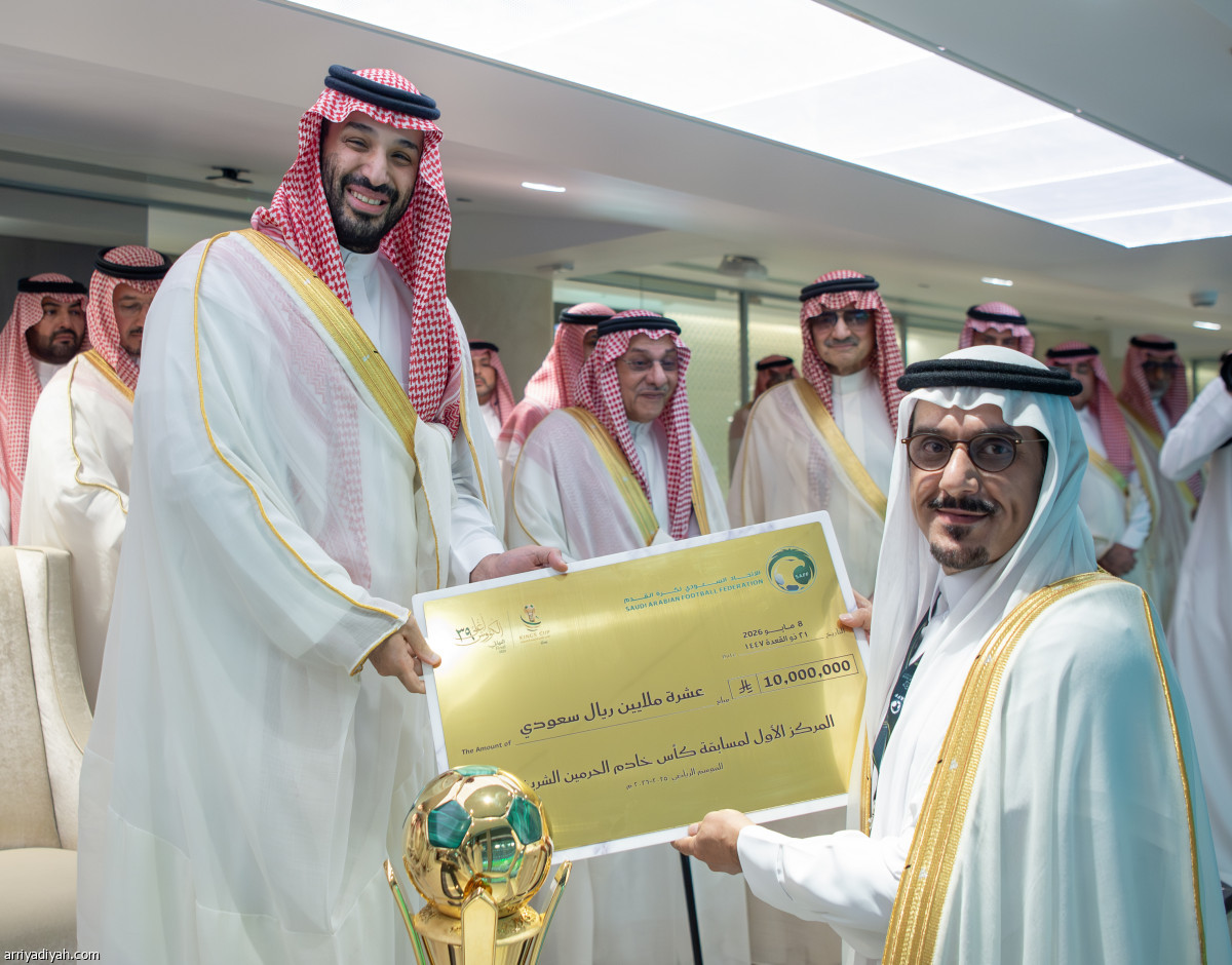 ولي العهد يتوج الأبطال