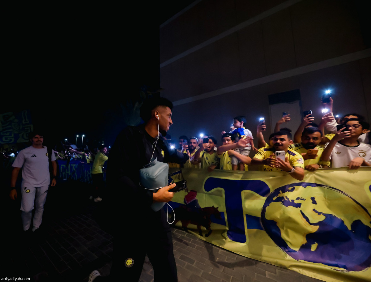 النصر.. تدريب واحتفاء جماهيري
