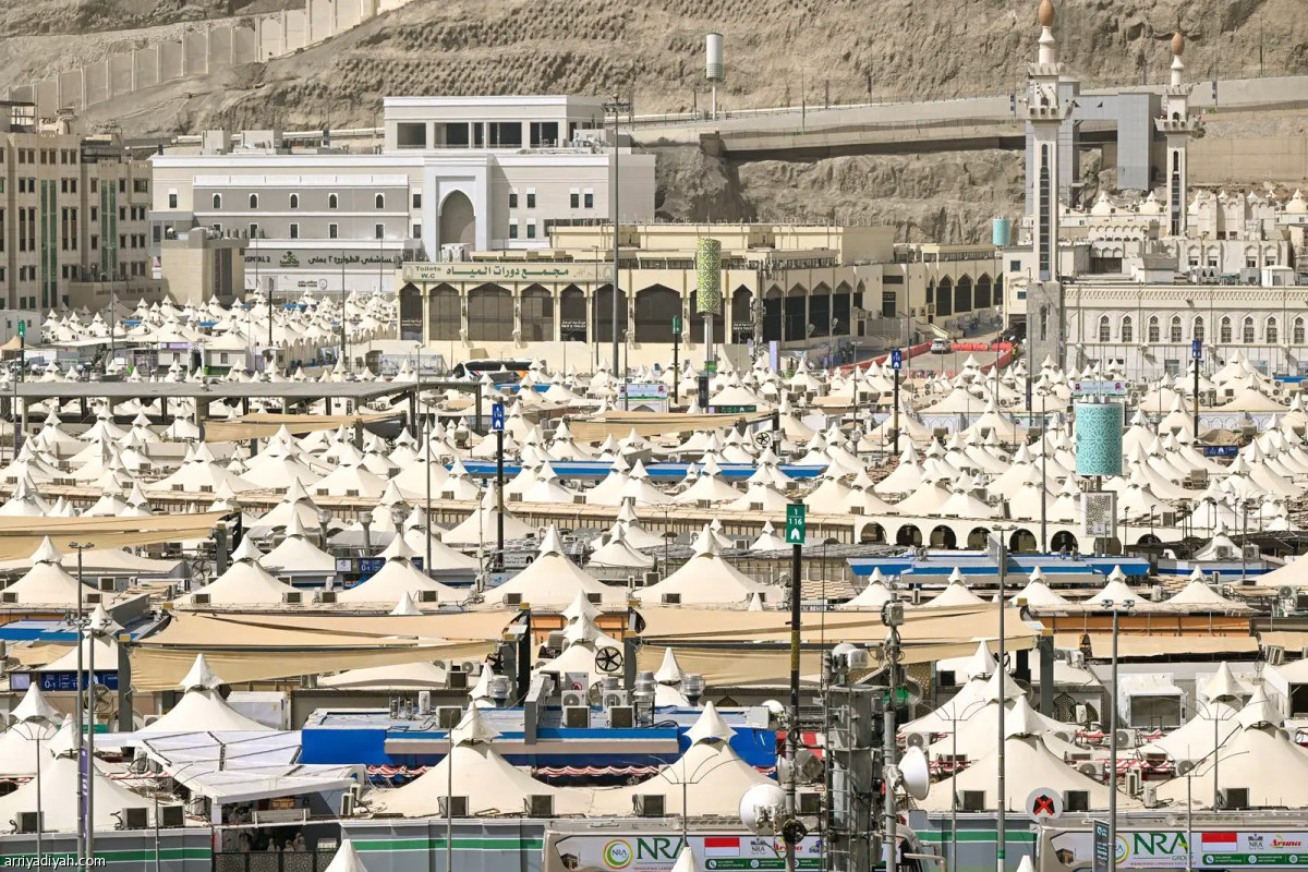 الحجاج في منى