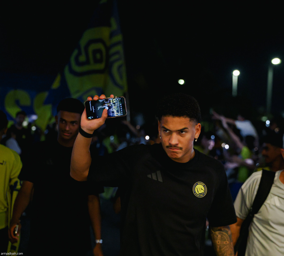 النصر.. تدريب واحتفاء جماهيري